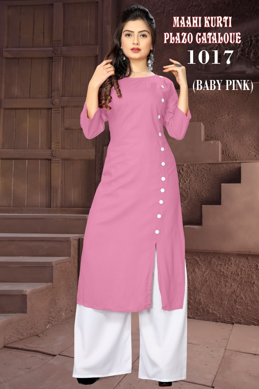 Elegant Rayon Kurti Set πΈ